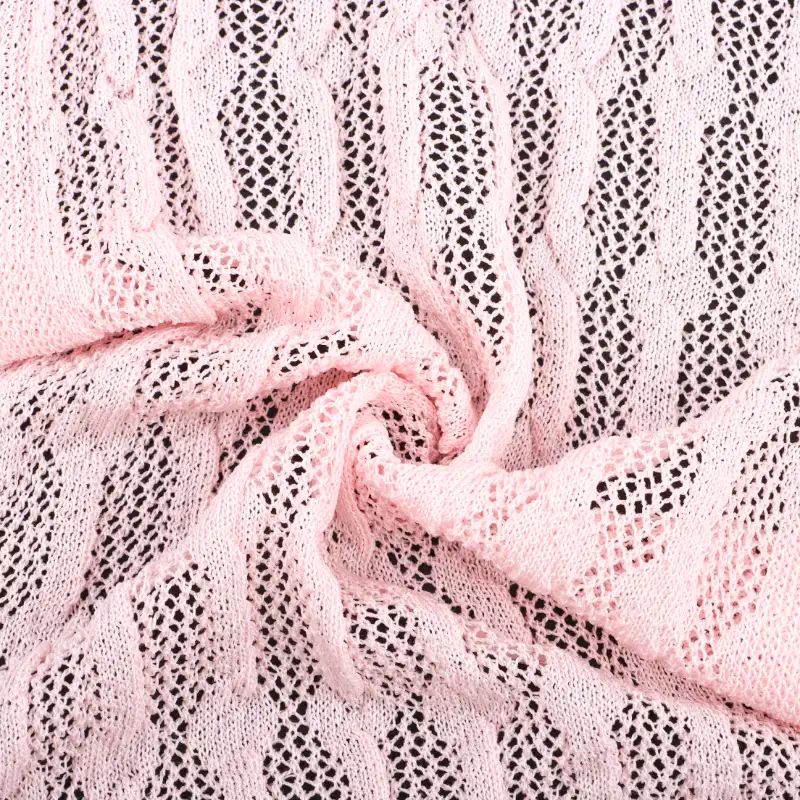 China Yarn for Tank Top,Blouse,Crop Top,Ladies Vest (Sweater) Double Twist Spun Regular Yarn Recycled Polyester Rayon PINK color buy from China wholesaler bulk order at wholesale price free worldwide shipping Alibaba