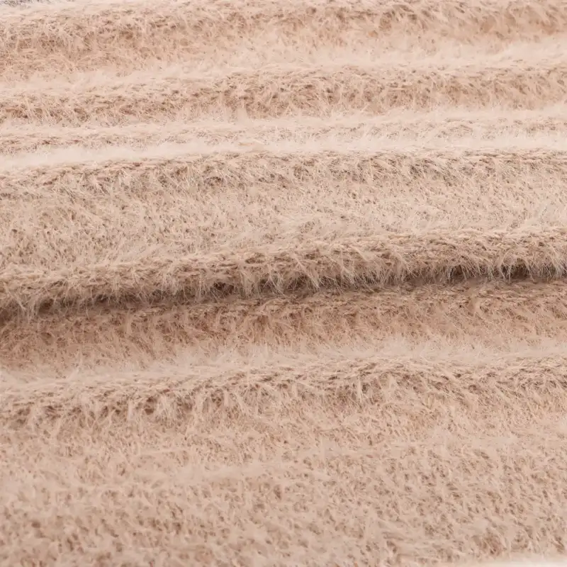 China Yarn for Pajamas,Ladies Vest (Sweater),Crew Neck Pullover (Sweater),Crop Top Pullover (Sweater) Cat Feather Yarn Fancy Yarn Nylon 棕色 color buy from China wholesaler bulk order at wholesale price free worldwide shipping Alibaba