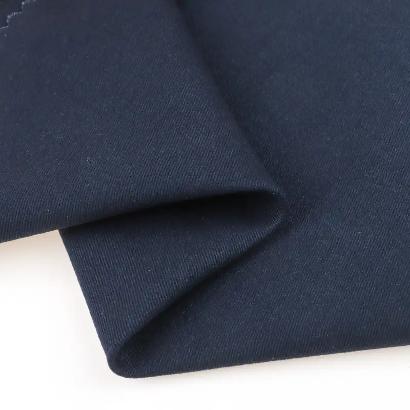 China Fabric for Pants,Jackets Cotton Twill Natural Woven Fabric Cotton navy color buy from China wholesaler bulk order at wholesale price free worldwide shipping Alibaba