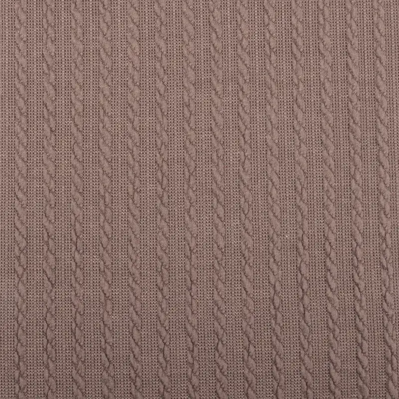 China Fabric for Pants,T-Shirt,Shorts Weft Jacquard Knit Fabric Polyester Spandex Brown color buy from China wholesaler bulk order at wholesale price free worldwide shipping Alibaba