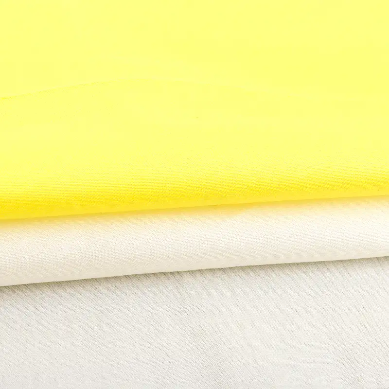 China Fabric for Skirt Cotton Poplin Natural Woven Fabric Cotton Spandex White、Yellow color buy from China wholesaler bulk order at wholesale price free worldwide shipping Alibaba