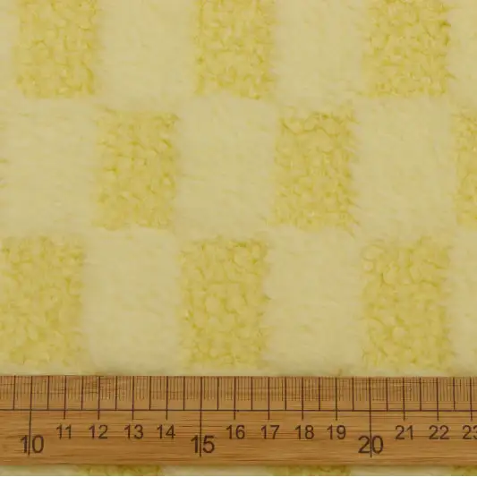 China Fabric for Crop Top Tricot Brush Knit Fabric Polyester YELLOW color buy from China wholesaler bulk order at wholesale price free worldwide shipping Alibaba