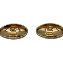 Gold 1 holes Metal Button for Jackets buy garments accessories in bulk from China wholesaler at wholesale price free worldwide shipping Alibaba