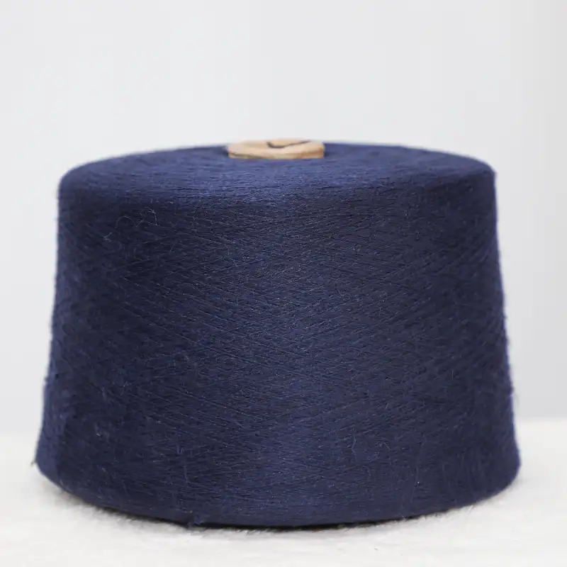 China Yarn for Crop Top Pullover (Sweater),Dresses (Cardigan Open) (Sweater) Mossy Yarn Fancy Yarn Recycled Polyester Polyester Spandex Blue color buy from China wholesaler bulk order at wholesale price free worldwide shipping Alibaba