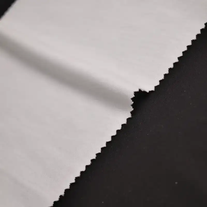 China Fabric for T-Shirt,Polo Shirt,Hoodie,Ladies Vest (Sweater),Men’s Vest (Sweater) French Terry Knit Fabric Polyester Spandex White color buy from China wholesaler bulk order at wholesale price free worldwide shipping Alibaba