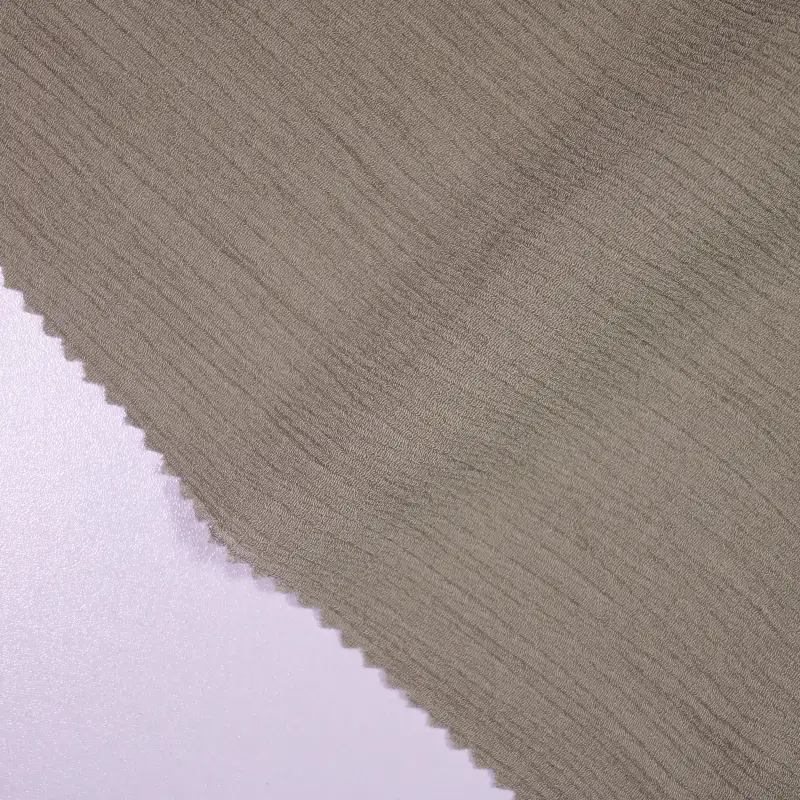 China Fabric for T-Shirt,Polo Shirt Crepe Woven Blended Fabric Viscose Nylon Army green color buy from China wholesaler bulk order at wholesale price free worldwide shipping Alibaba