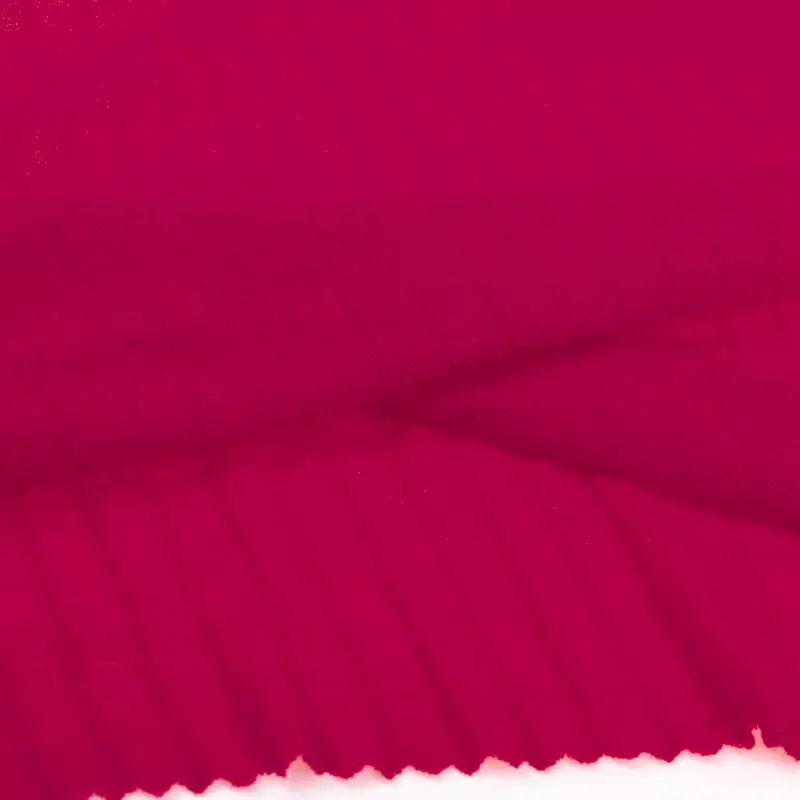 China Fabric for T-Shirt,Shorts Weft Jacquard Knit Fabric Rayon Spandex Red color buy from China wholesaler bulk order at wholesale price free worldwide shipping Alibaba