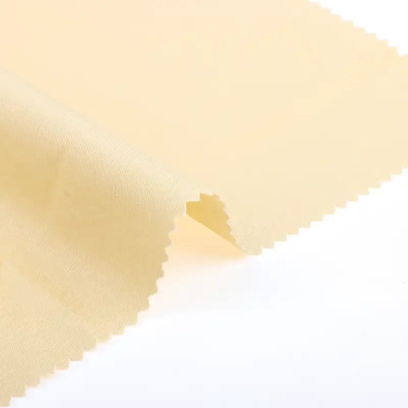 China Fabric for Shirt Cotton Poplin Natural Woven Fabric Cotton Khaki color buy from China wholesaler bulk order at wholesale price free worldwide shipping Alibaba