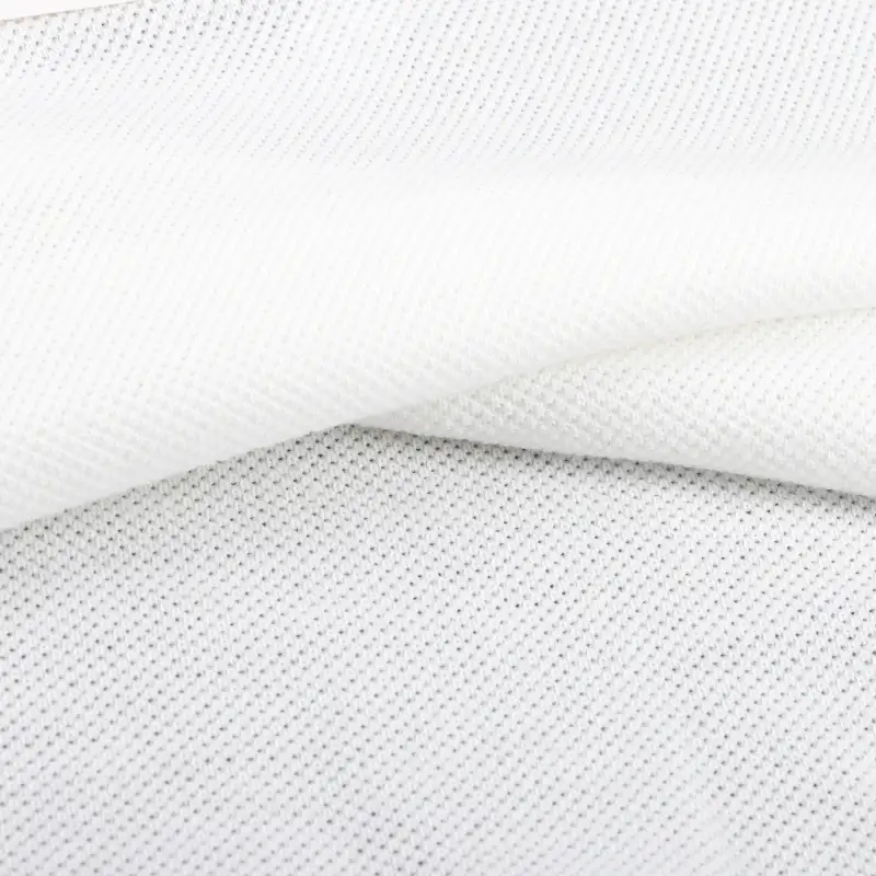 China Fabric for Pants,T-Shirt Pique Knit Fabric Lyocell Cotton White color buy from China wholesaler bulk order at wholesale price free worldwide shipping Alibaba