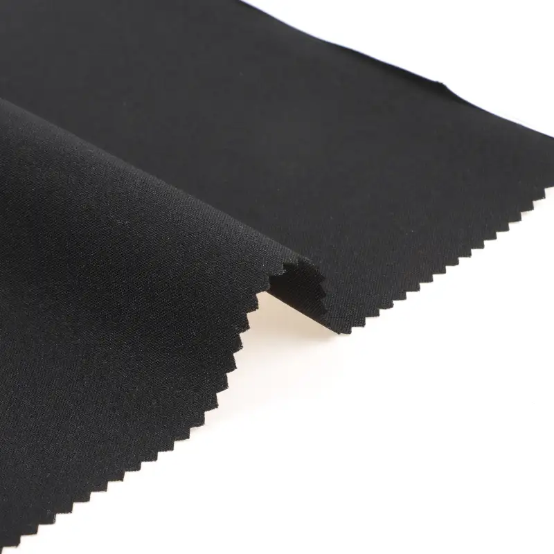 China Fabric for Pants Polyester Oxford Synthetic Woven Fabric Polyester BLACK color buy from China wholesaler bulk order at wholesale price free worldwide shipping Alibaba