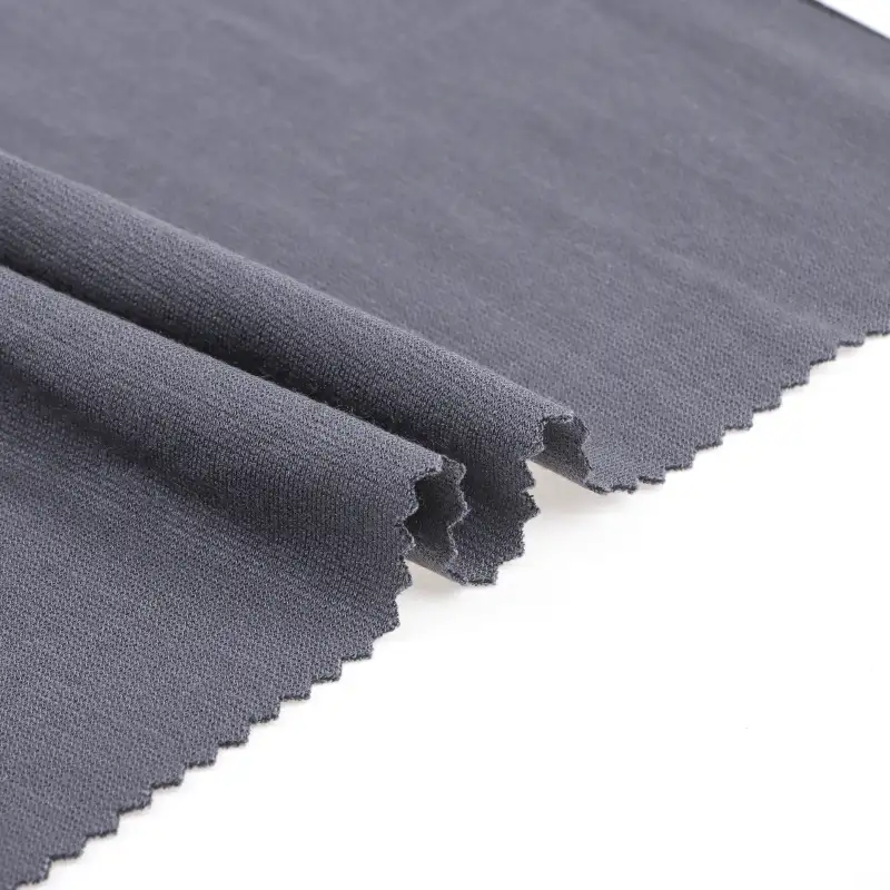 China Fabric for T-Shirt,Loungewear Ponte Roma Knit Fabric Rayon Polyester Spandex Grey color buy from China wholesaler bulk order at wholesale price free worldwide shipping Alibaba