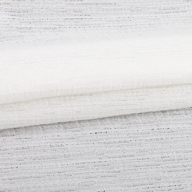 China Fabric for T-Shirt,Shorts Crepe Knit Fabric Polyester Spandex White color buy from China wholesaler bulk order at wholesale price free worldwide shipping Alibaba