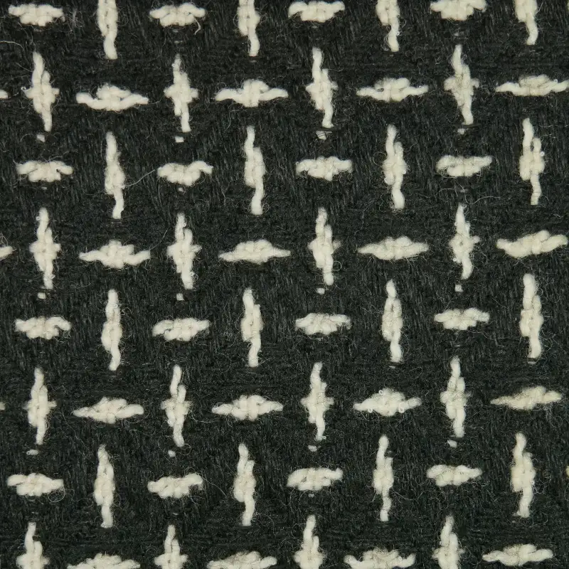 China Fabric for Skirt,Suit,Ski Suits,Uniform Chanel-Style Fabric Woolen Polyester Wool Acrylic Lurex Black color buy from China wholesaler bulk order at wholesale price free worldwide shipping Alibaba