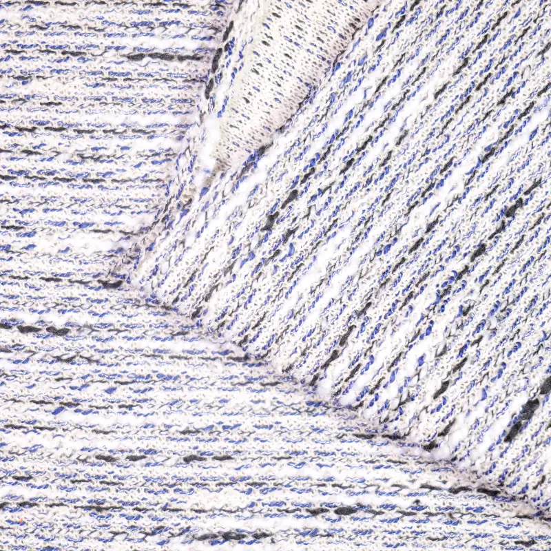 China Fabric for Open Cardigan (Sweater),Full-Zipper Cardigan (Sweater),Dresses (Cardigan Open) (Sweater) French Terry Knit Fabric Cotton Polyester Lavender color buy from China wholesaler bulk order at wholesale price free worldwide shipping Alibaba