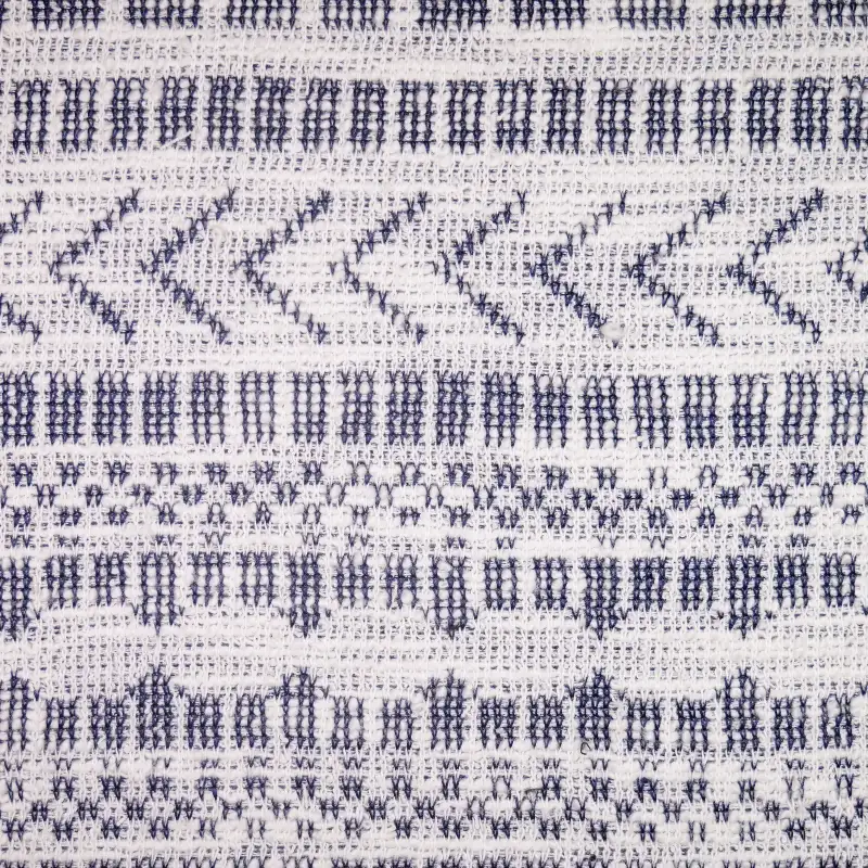 China Fabric for Open Cardigan (Sweater),Full-Zipper Cardigan (Sweater),Skirt (Sweater) Jacquard Knit Fabric Cotton Polyester white color buy from China wholesaler bulk order at wholesale price free worldwide shipping Alibaba