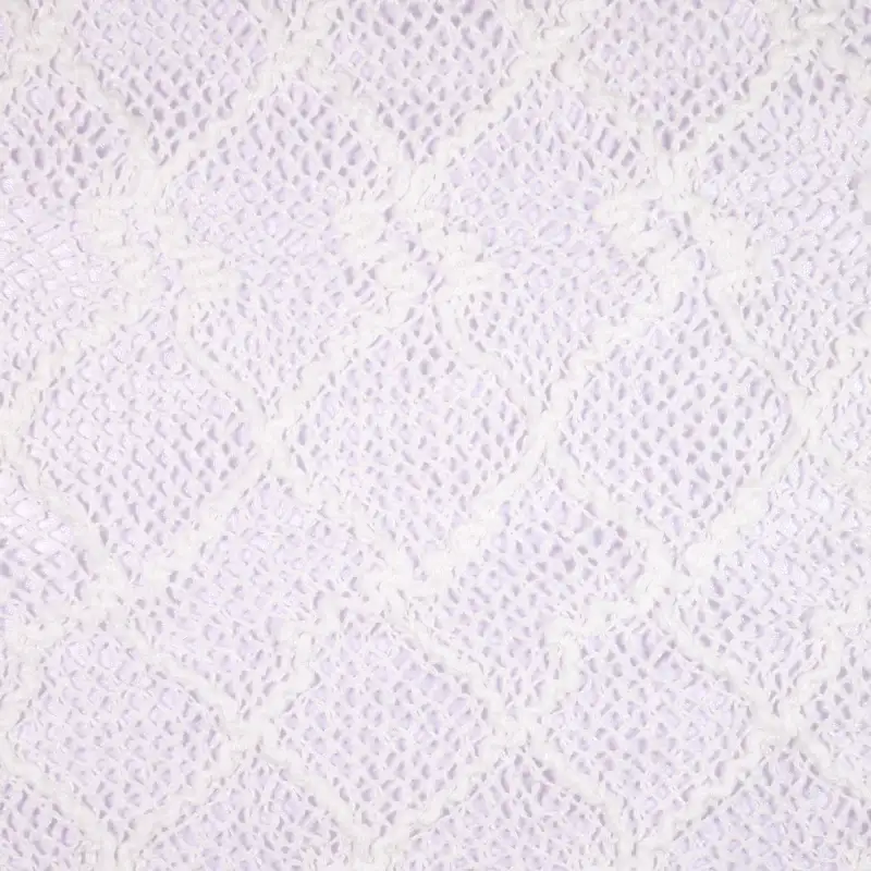 China Fabric for Dresses (Cardigan Button) (Sweater),Skirt (Sweater) Jacquard Knit Fabric Polyester Rayon white color buy from China wholesaler bulk order at wholesale price free worldwide shipping Alibaba