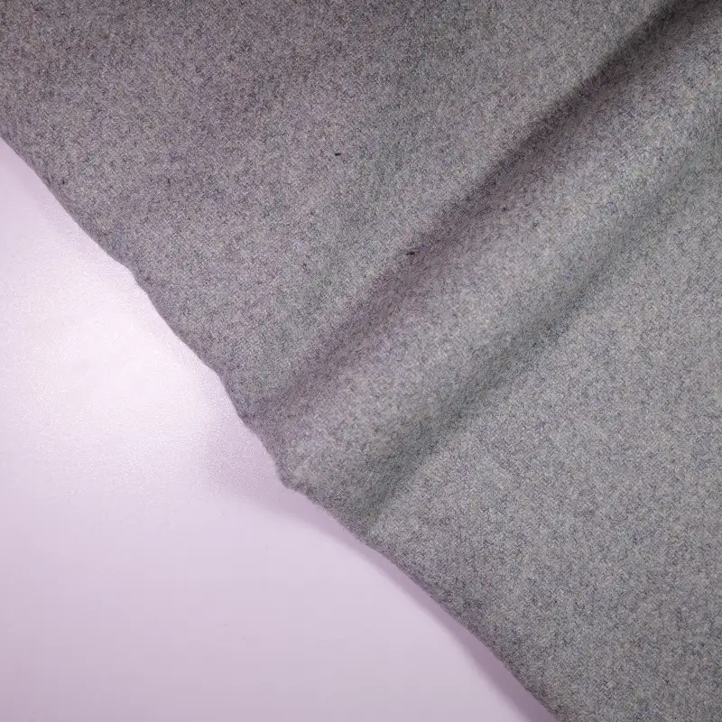 China Fabric for Jackets,Blazer,Skirt (Sweater),Over Shirt Chanel-Style Fabric Woolen Wool Polyester Chemical Fiber Gray color buy from China wholesaler bulk order at wholesale price free worldwide shipping Alibaba