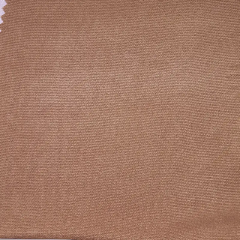 China Fabric for Blouse,Over Shirt Polyester/Rayon Plain Woven Blended Fabric Rayon Polyester brown color buy from China wholesaler bulk order at wholesale price free worldwide shipping Alibaba
