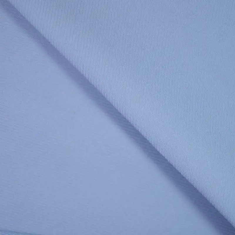 China Fabric for Jackets,Blazer,Skirt (Sweater) Twill Woven Blended Fabric SORONA Polyester Blue color buy from China wholesaler bulk order at wholesale price free worldwide shipping Alibaba