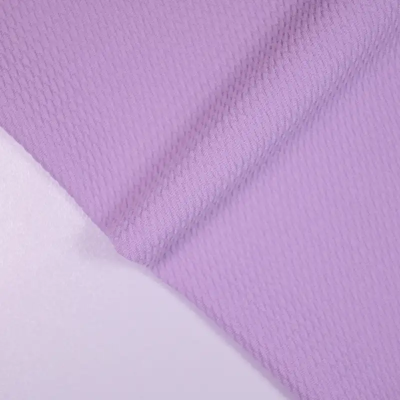 China Fabric for Pants,Skirt Jacquard Knit Fabric Polyester Spandex Purple color buy from China wholesaler bulk order at wholesale price free worldwide shipping Alibaba
