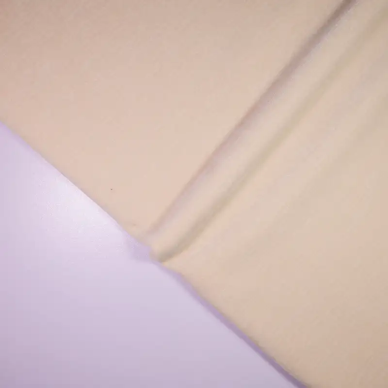China Fabric for Pants,Jackets,Hoodie,Full-Zipper Cardigan (Sweater) Double-side fleece Knit Fabric Polyester Spandex Beige color buy from China wholesaler bulk order at wholesale price free worldwide shipping Alibaba