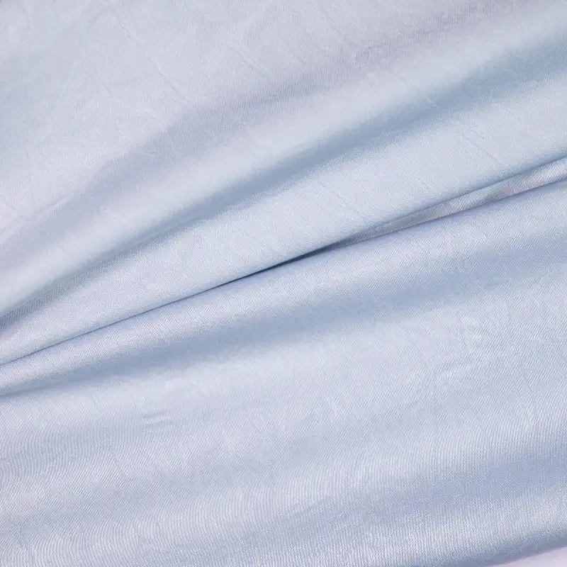China Fabric for Shirt,Pants,Skirt,Dresses (Pullover) (Sweater) Bengaline Synthetic Woven Fabric Polyester skyblue color buy from China wholesaler bulk order at wholesale price free worldwide shipping Alibaba