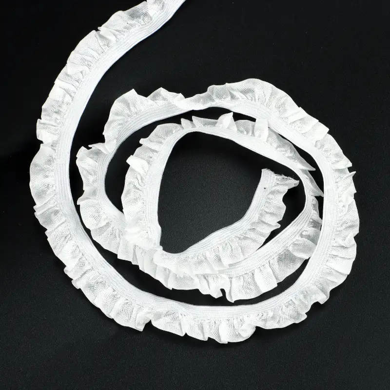 White  Nylon Elastic / Tape for Skirt buy garments accessories in bulk from China wholesaler at wholesale price free worldwide shipping Alibaba