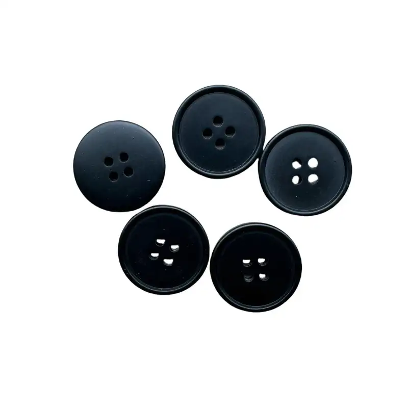 Black 4 holes Resin Button for Shirt,Pants,Denim Jacket,Suit Trouser,Jackets,Blazer buy garments accessories in bulk from China wholesaler at wholesale price free worldwide shipping Alibaba