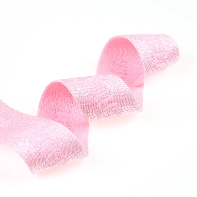 Pink  Polyester Elastic / Tape for Skirt,Uniform buy garments accessories in bulk from China wholesaler at wholesale price free worldwide shipping Alibaba