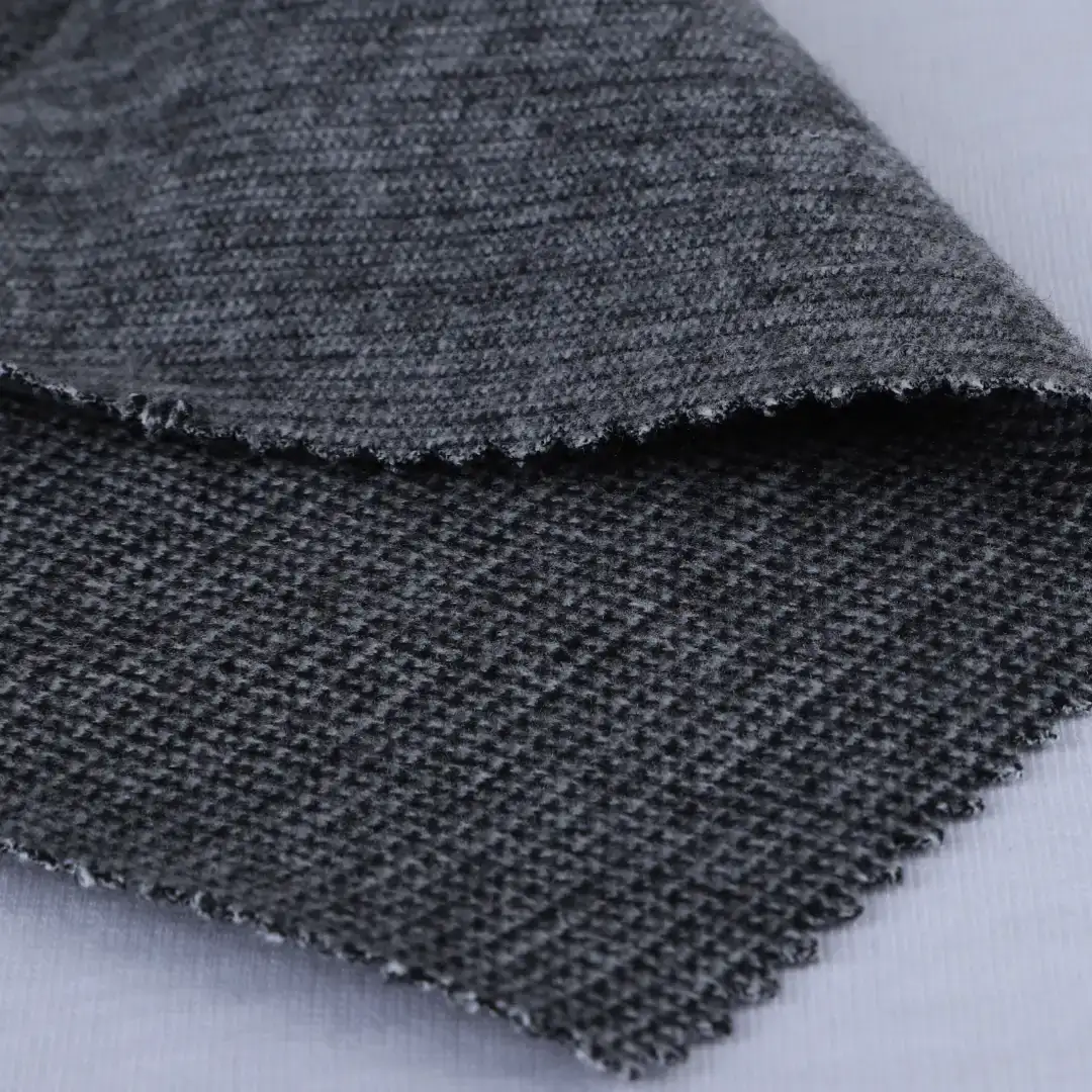 China Fabric for Blazer,Suit,Skirt Polyester Jacquard Synthetic Woven Fabric Polyester Rayon Spandex Black color buy from China wholesaler bulk order at wholesale price free worldwide shipping Alibaba
