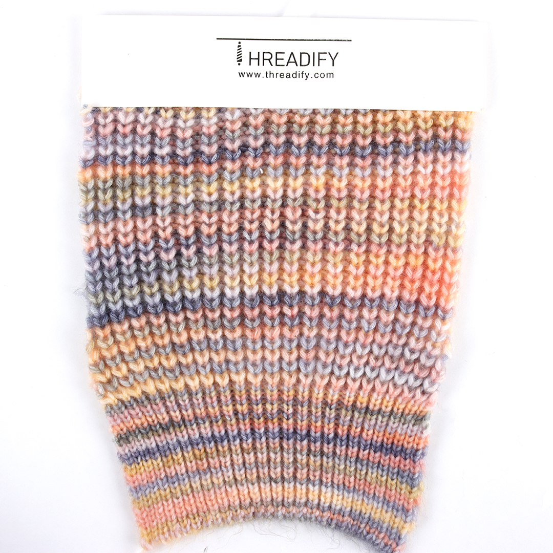 China Yarn for Half-Zipper Cardigan (Sweater),Knitted Jacket (Sweater),Knitted Trousers (Sweater) Air Spun Yarn Fancy Yarn Recycled Polyester Acrylic Yellow And Gray And Orange color buy from China wholesaler bulk order at wholesale price free worldwide shipping Alibaba