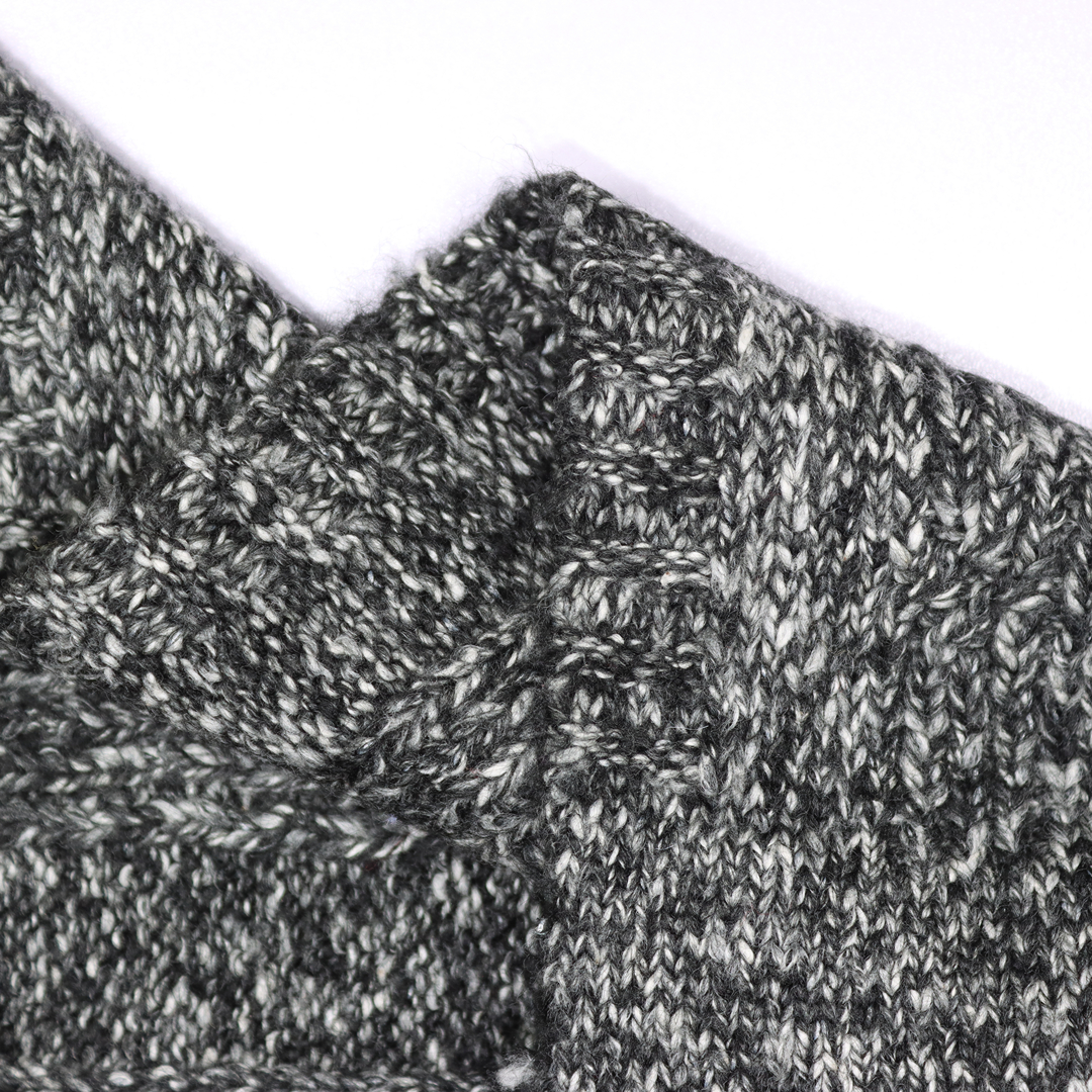 China Yarn for Knitted Jacket (Sweater),Hoodie  (Sweater),Half-Zipper Cardigan (Sweater) Mossy Yarn Fancy Yarn Acrylic BCI Cotton Polyester Black White color buy from China wholesaler bulk order at wholesale price free worldwide shipping Alibaba