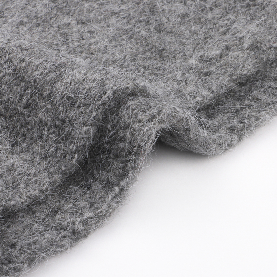 China Yarn for Ladies Vest (Sweater),Dresses (Cardigan Button) (Sweater) Mossy Yarn Fancy Yarn Recycled Polyester Polyester Wool Nylon Spandex DARK GREY color buy from China wholesaler bulk order at wholesale price free worldwide shipping Alibaba