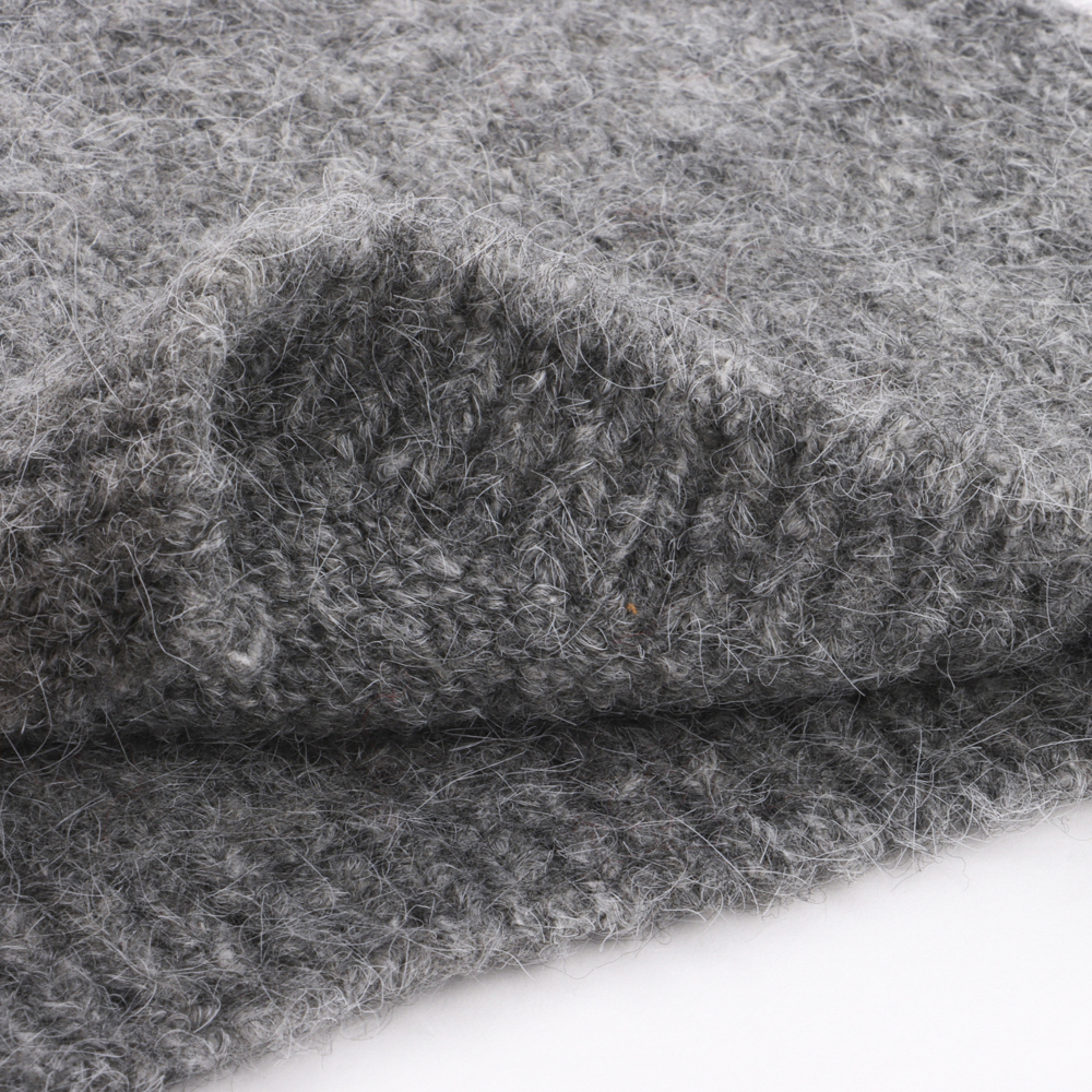 China Yarn for Ladies Vest (Sweater),Dresses (Cardigan Button) (Sweater) Mossy Yarn Fancy Yarn Recycled Polyester Polyester Wool Nylon Spandex DARK GREY color buy from China wholesaler bulk order at wholesale price free worldwide shipping Alibaba