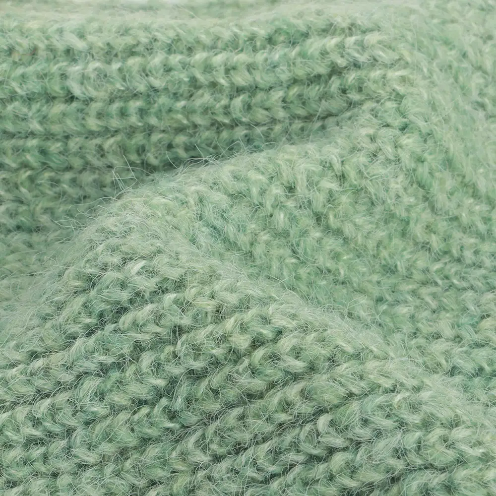 China Yarn for Open Cardigan (Sweater),Round Neck Pullover (Sweater),Hoodie  (Sweater) Mossy Yarn Fancy Yarn Recycled Polyester Polyester Green color buy from China wholesaler bulk order at wholesale price free worldwide shipping Alibaba
