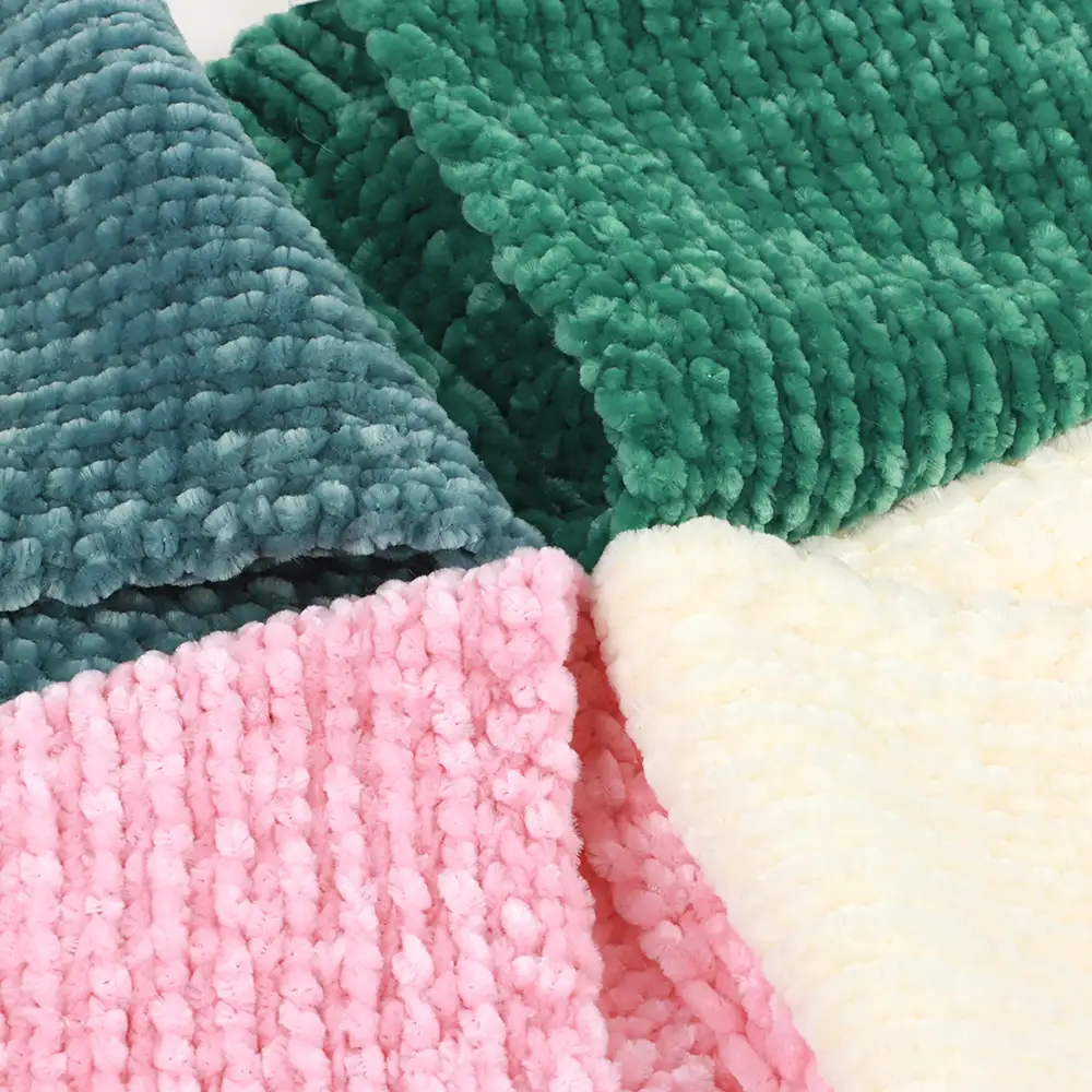 China Yarn for Dresses (Cardigan Open) (Sweater),Crop Top Pullover (Sweater) Shiny Chenille Fancy Yarn Polyester grey/white/pink/blue color buy from China wholesaler bulk order at wholesale price free worldwide shipping Alibaba