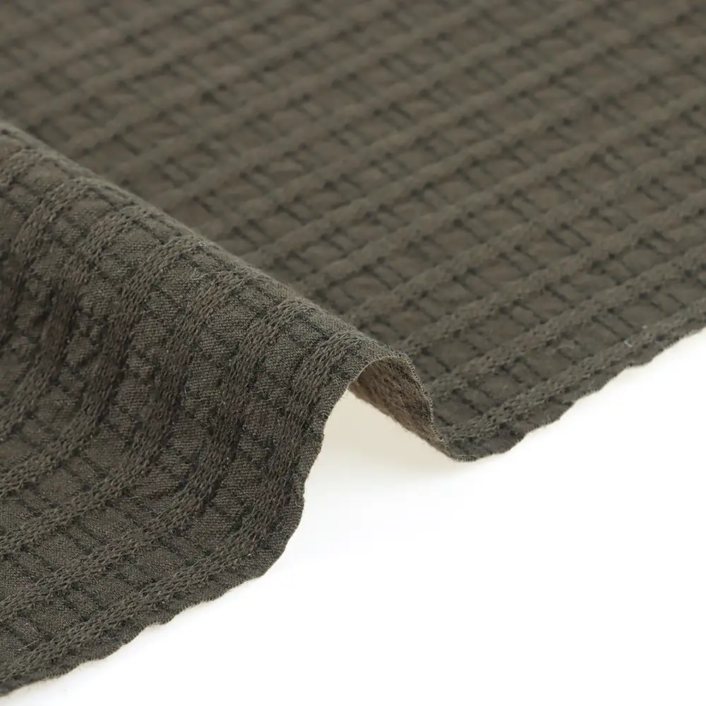 China Fabric for Loungewear,Sweatshirt,Hoodie Hacci Knit Fabric Polyester Cotton Spandex Green color buy from China wholesaler bulk order at wholesale price free worldwide shipping Alibaba