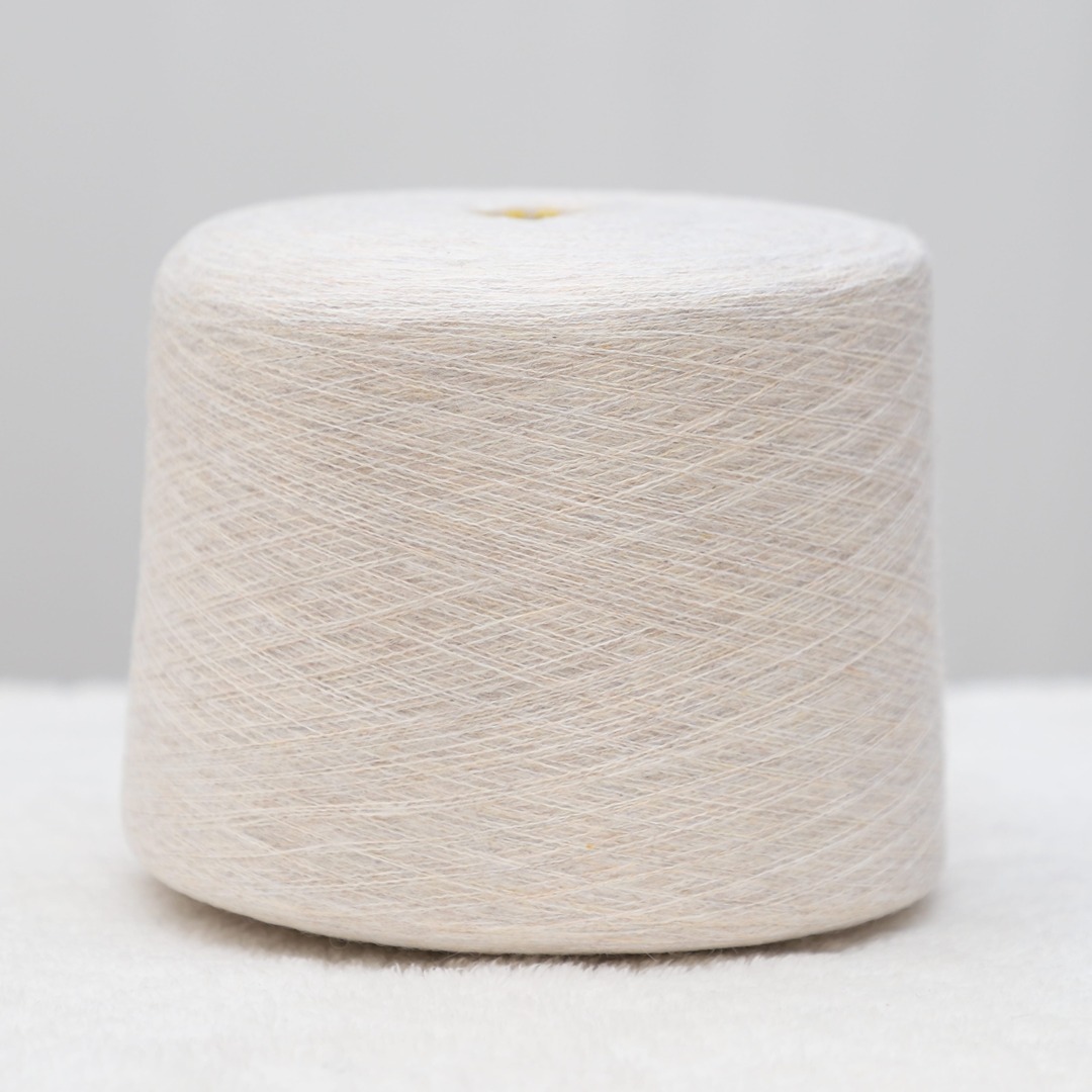 China Yarn for Knitted Jacket (Sweater),Hoodie  (Sweater),Half-Zipper Cardigan (Sweater) Mossy Yarn Fancy Yarn Polyester Nylon Spandex Cream color buy from China wholesaler bulk order at wholesale price free worldwide shipping Alibaba