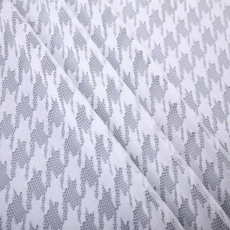China Fabric for Skirt Lace Knit Fabric Polyester White color buy from China wholesaler bulk order at wholesale price free worldwide shipping Alibaba