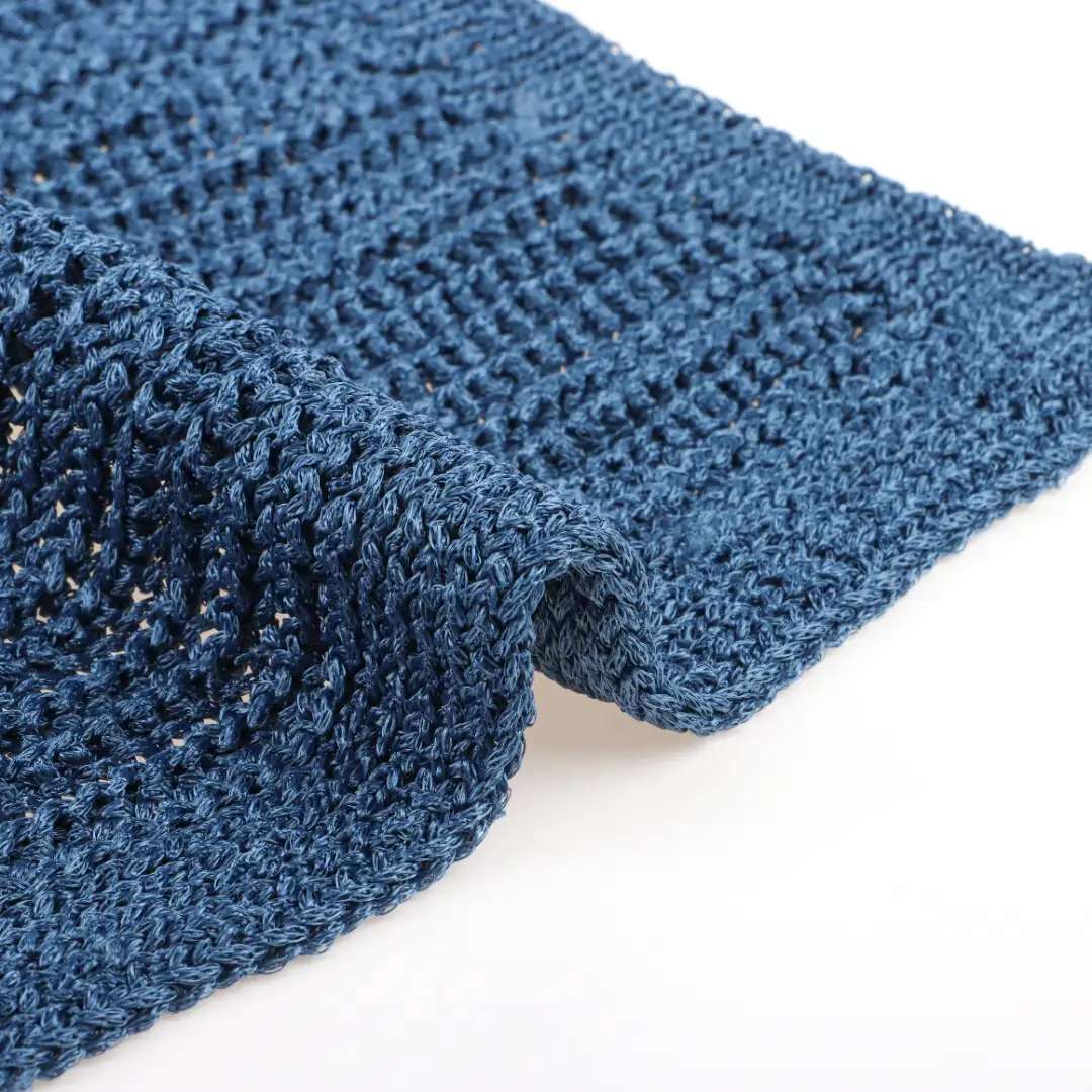 China Yarn for Ladies Vest (Sweater),Open Cardigan (Sweater),Shirt Long Sleeve Button (Sweater) Tubular Tape Yarn Fancy Yarn Recycled Polyester Polyester BLUE color buy from China wholesaler bulk order at wholesale price free worldwide shipping Alibaba