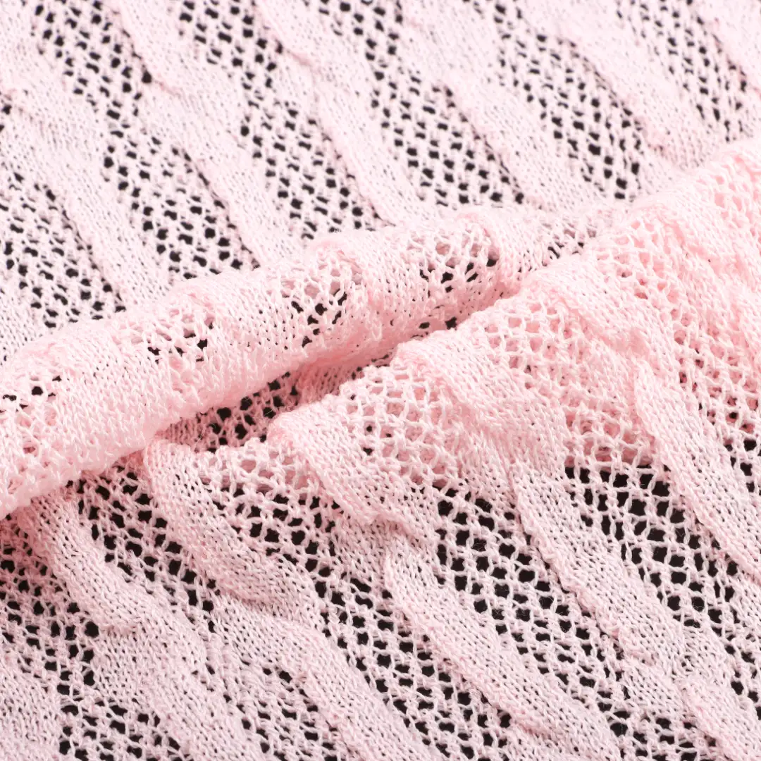 China Yarn for Tank Top,Blouse,Crop Top,Ladies Vest (Sweater) Double Twist Spun Regular Yarn Recycled Polyester Rayon PINK color buy from China wholesaler bulk order at wholesale price free worldwide shipping Alibaba