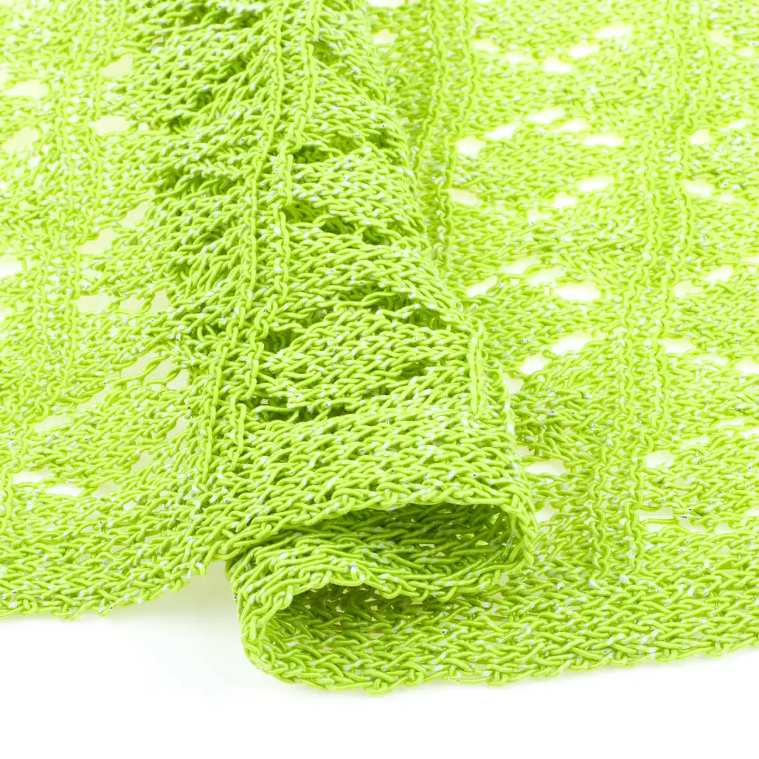 China Yarn for Polo Shirt,Crop Top,Full-Zipper Cardigan (Sweater),Half-Zipper Cardigan (Sweater) Core Spun Yarn Regular Yarn Recycled Polyester BCI Cotton Lurex Green color buy from China wholesaler bulk order at wholesale price free worldwide shipping Alibaba