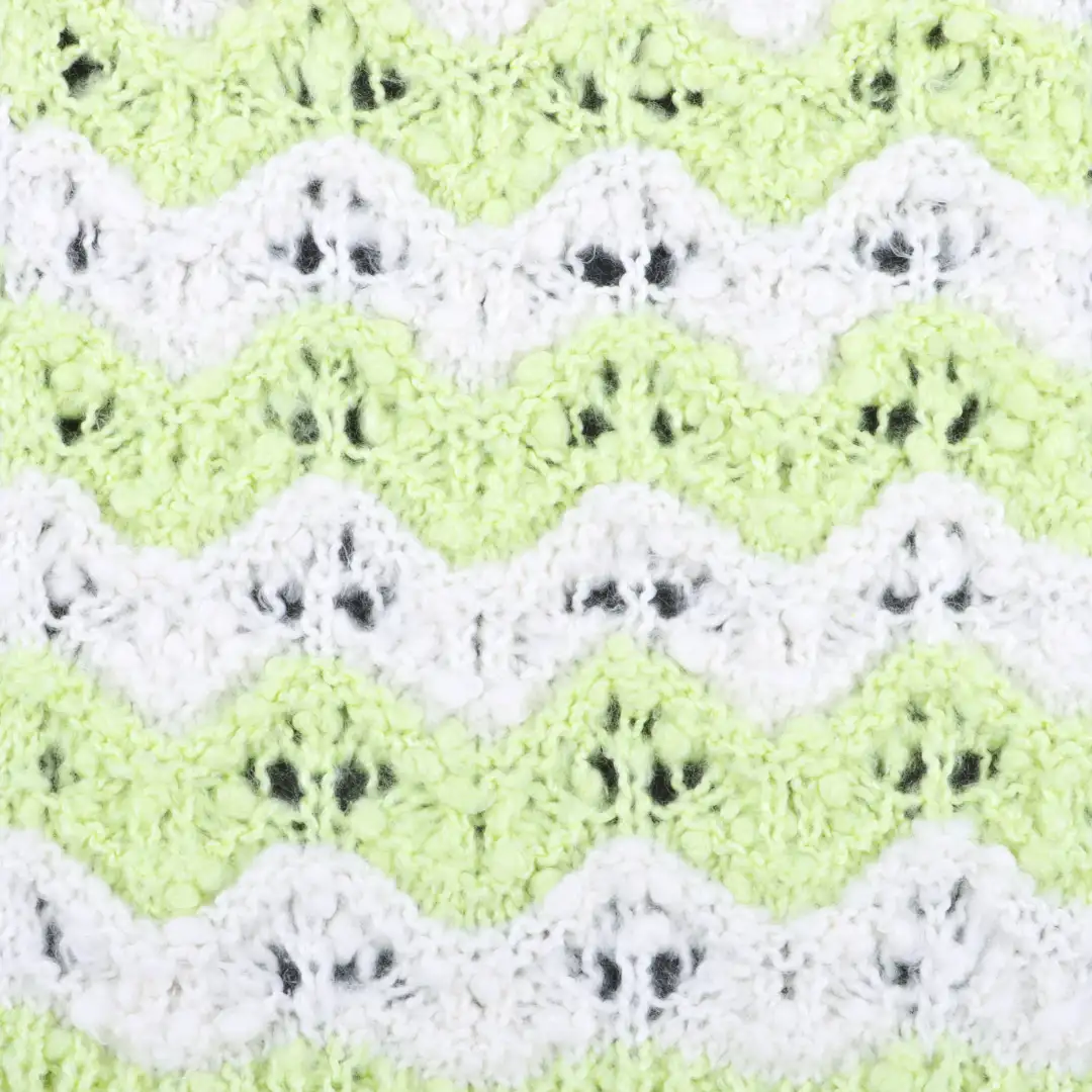China Yarn for Round Neck Pullover (Sweater),Crew Neck Pullover (Sweater),Crop Top Pullover (Sweater) Knot Yarn Fancy Yarn CMIA Cotton Acrylic Recycled Polyester White&green color buy from China wholesaler bulk order at wholesale price free worldwide shipping Alibaba