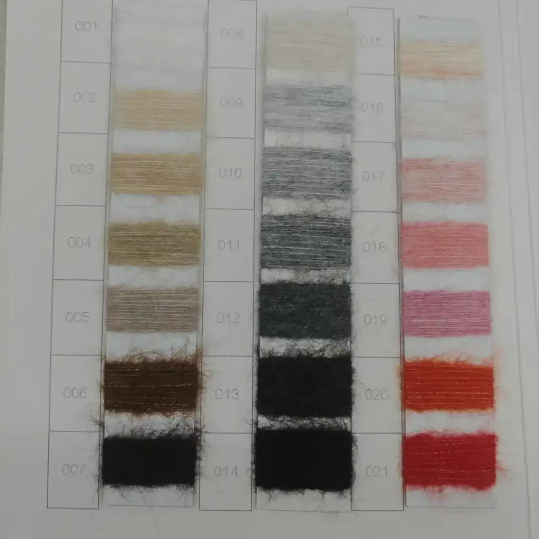 China Yarn for Hoodie,Open Cardigan (Sweater),Crew Neck Pullover (Sweater),Crop Top Pullover (Sweater) Mossy Yarn Fancy Yarn Recycled Polyester Acrylic Wool Spandex Red and off-white color buy from China wholesaler bulk order at wholesale price free worldwide shipping Alibaba