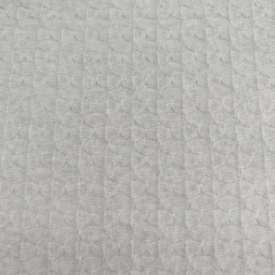 China Yarn for Open Cardigan (Sweater),Half-Zipper Cardigan (Sweater),Knitted Jacket (Sweater),Round Neck Pullover (Sweater) Mossy Yarn Fancy Yarn Recycled Polyester Acrylic Nylon light tan，white color buy from China wholesaler bulk order at wholesale price free worldwide shipping Alibaba