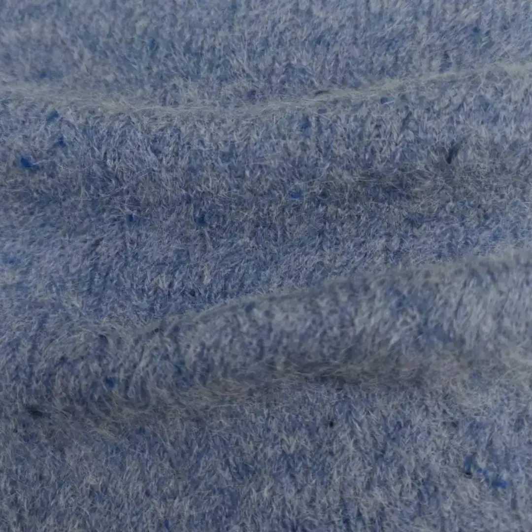 China Yarn for Open Cardigan (Sweater),Full-Zipper Cardigan (Sweater),Half-Zipper Cardigan (Sweater) Mossy Yarn Fancy Yarn Recycled Polyester Nylon Spandex BLUE color buy from China wholesaler bulk order at wholesale price free worldwide shipping Alibaba