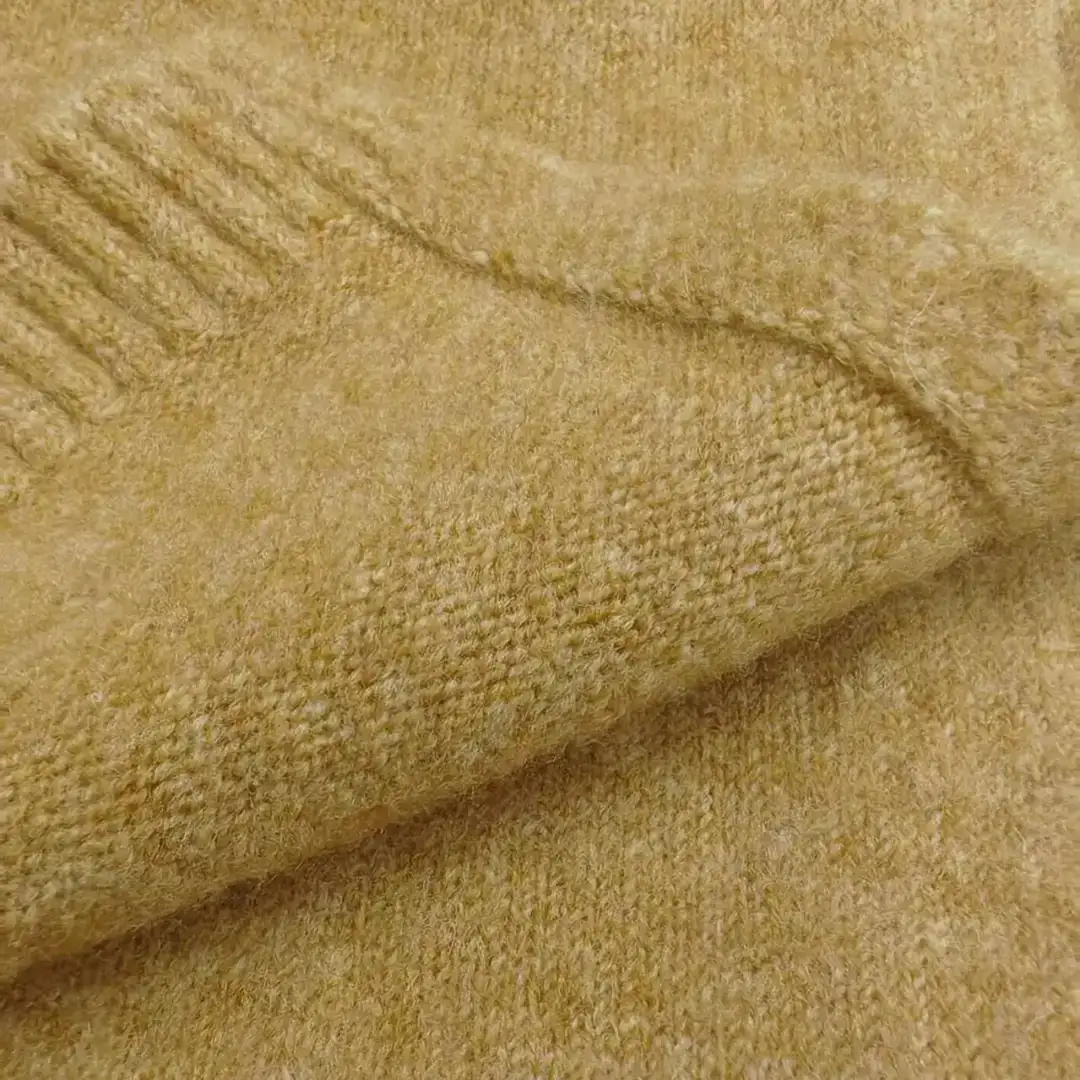 China Yarn for Hoodie,Open Cardigan (Sweater),Half-Zipper Cardigan (Sweater),Crew Neck Pullover (Sweater) Mossy Yarn Fancy Yarn Recycled Polyester Polyester Wool Spandex yellow,purple color buy from China wholesaler bulk order at wholesale price free worldwide shipping Alibaba