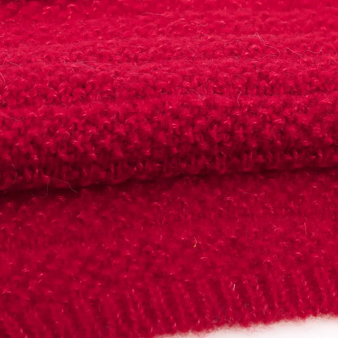 China Yarn  Woollen Spun Regular Yarn Recycled Polyester Wool red color buy from China wholesaler bulk order at wholesale price free worldwide shipping Alibaba