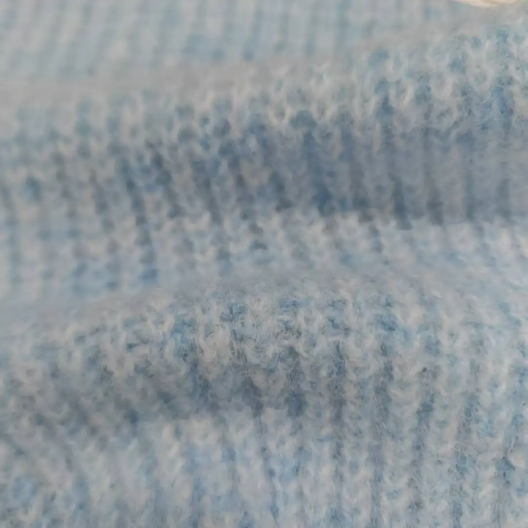 China Yarn for Hoodie,Open Cardigan (Sweater),Round Neck Pullover (Sweater) Mossy Yarn Fancy Yarn Nylon Recycled Polyester Acrylic Wool Light Blue color buy from China wholesaler bulk order at wholesale price free worldwide shipping Alibaba
