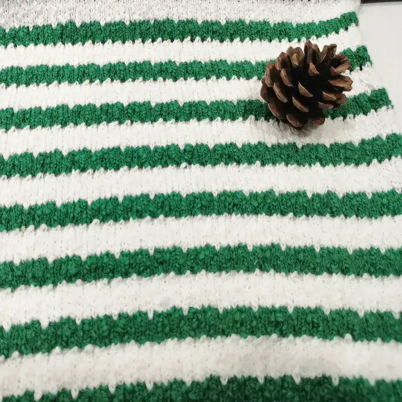 China Yarn for Ladies Vest (Sweater),Men’s Vest (Sweater),Round Neck Pullover (Sweater),Crew Neck Pullover (Sweater),Crop Top Pullover (Sweater) Slub Yarn Fancy Yarn BCI Cotton Acrylic 绿色/白色 color buy from China wholesaler bulk order at wholesale price free worldwide shipping Alibaba